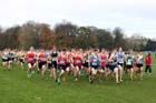 Start of the under-17 men Liverpool Cross Challenge. David T. Hewitson/Sports for All Pics